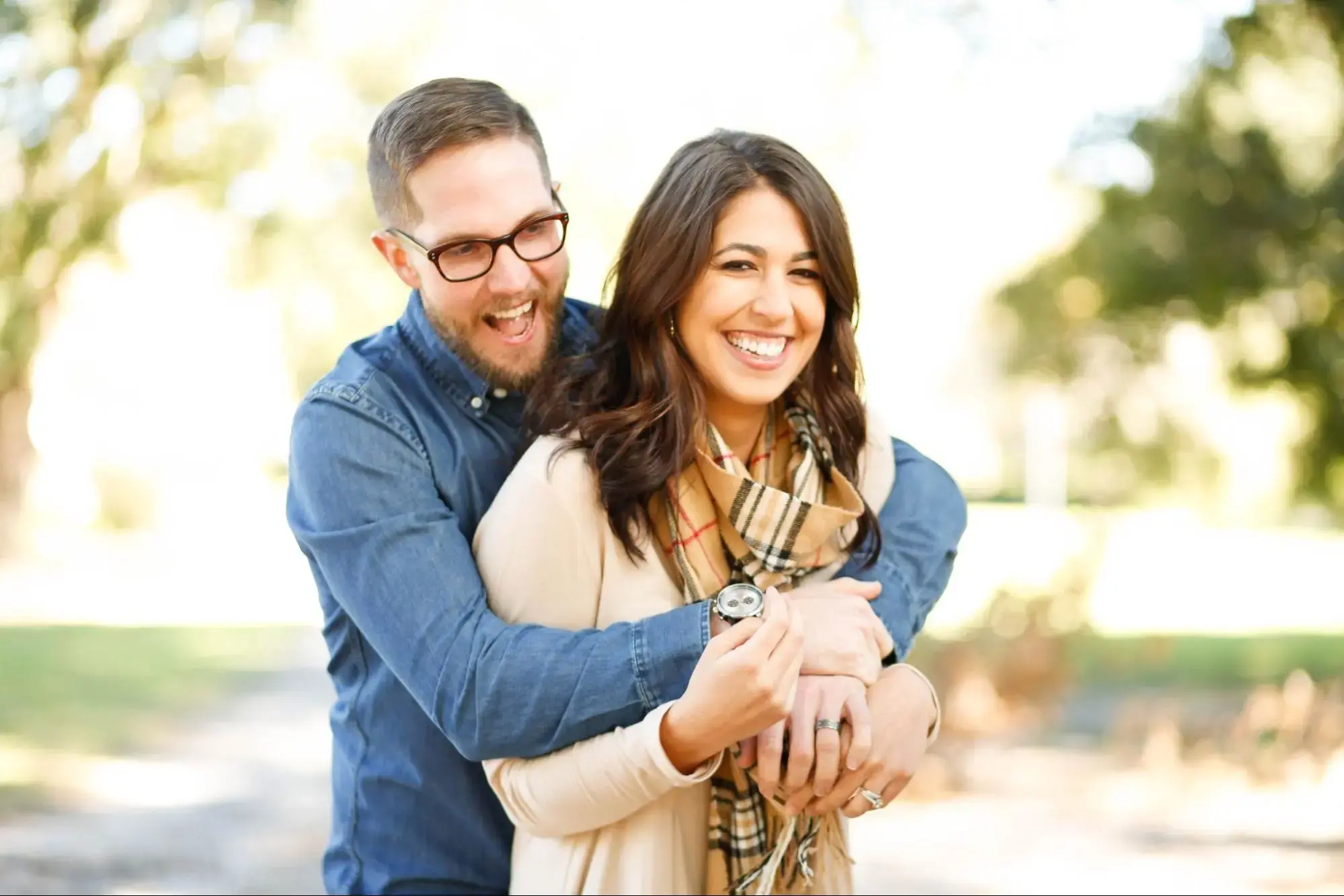 A young couple thinking of starting a family in need of Life Insurance.