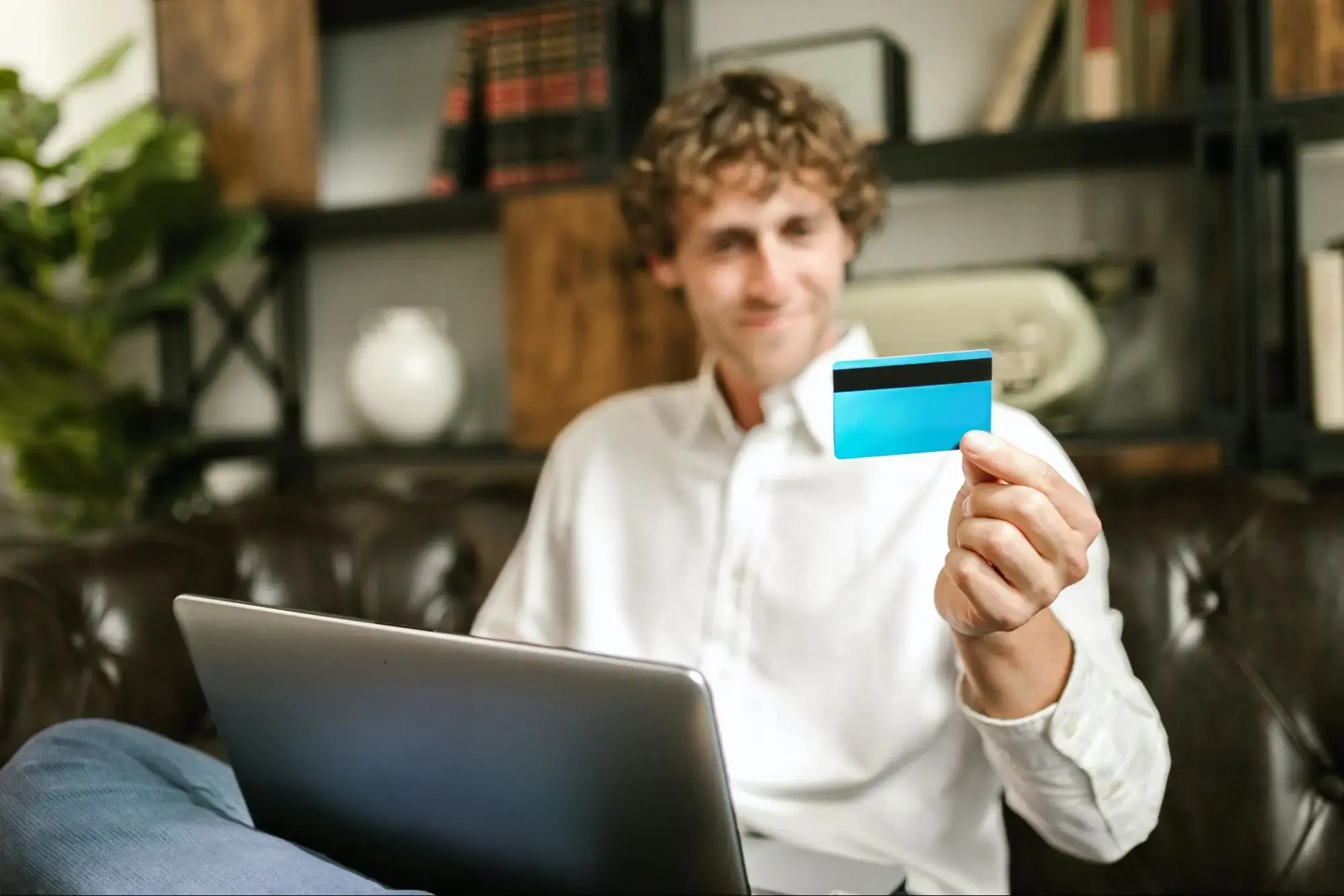 A man signing up for Life Insurance.